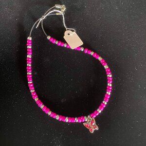 Butterfly Birthstone Choker October